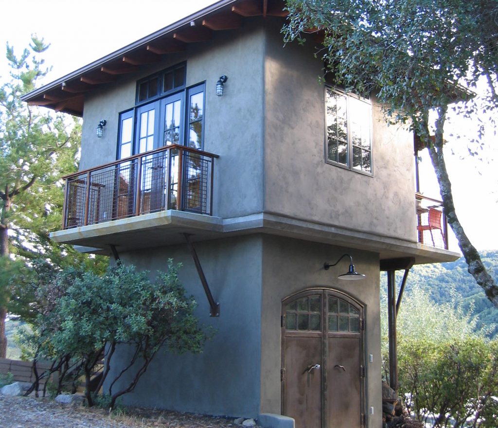 Tower with View Deck + Mechanical Doors