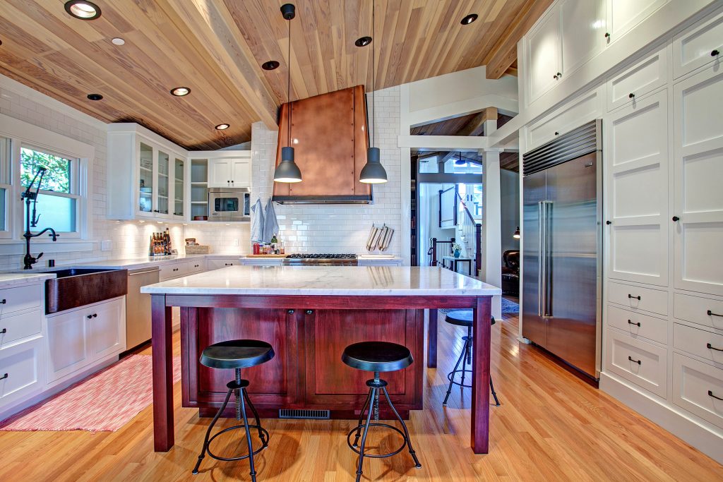 Vaulted Ceiling, Custom Island 