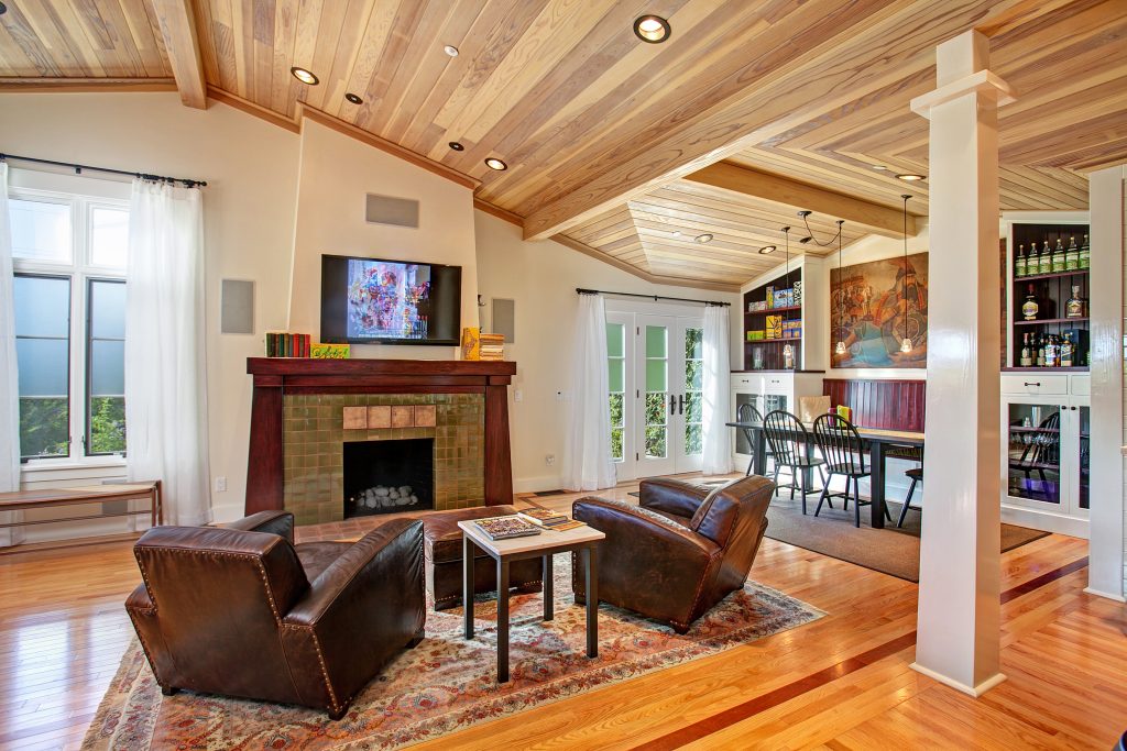 Vaulted Living Room
