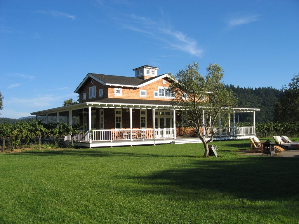 Sonoma Vineyard Craftsman Guest House