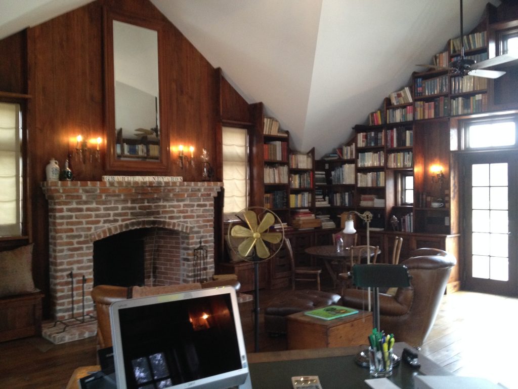Luxury Study with Fireplace 